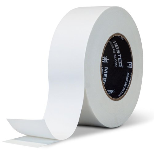 Meister Double-Sided 2" Floor Mat Tape - Secures Exercise Mats & Rugs in Place