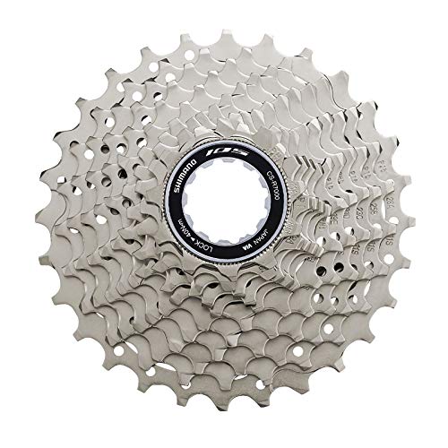 Shimano CS-R7000 11-28 Silver Bike Cassette Unisex Adult Cycling Accessory