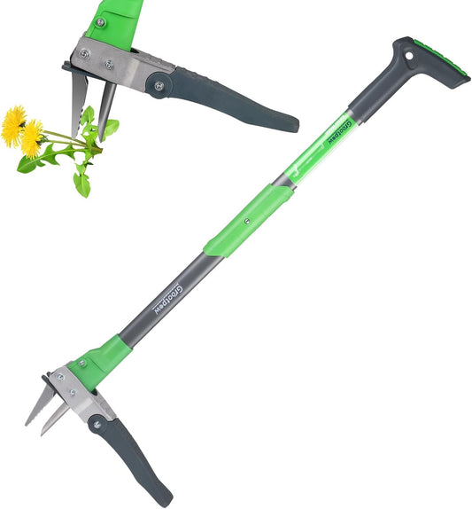 Lightweight 39-Inch Apex Weeder Tool for Women - Ergonomic 3-Claw Weed Remover