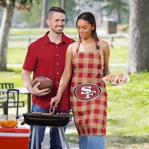 San Francisco 49ers Apron - NFL Team Logo Cooking Gear