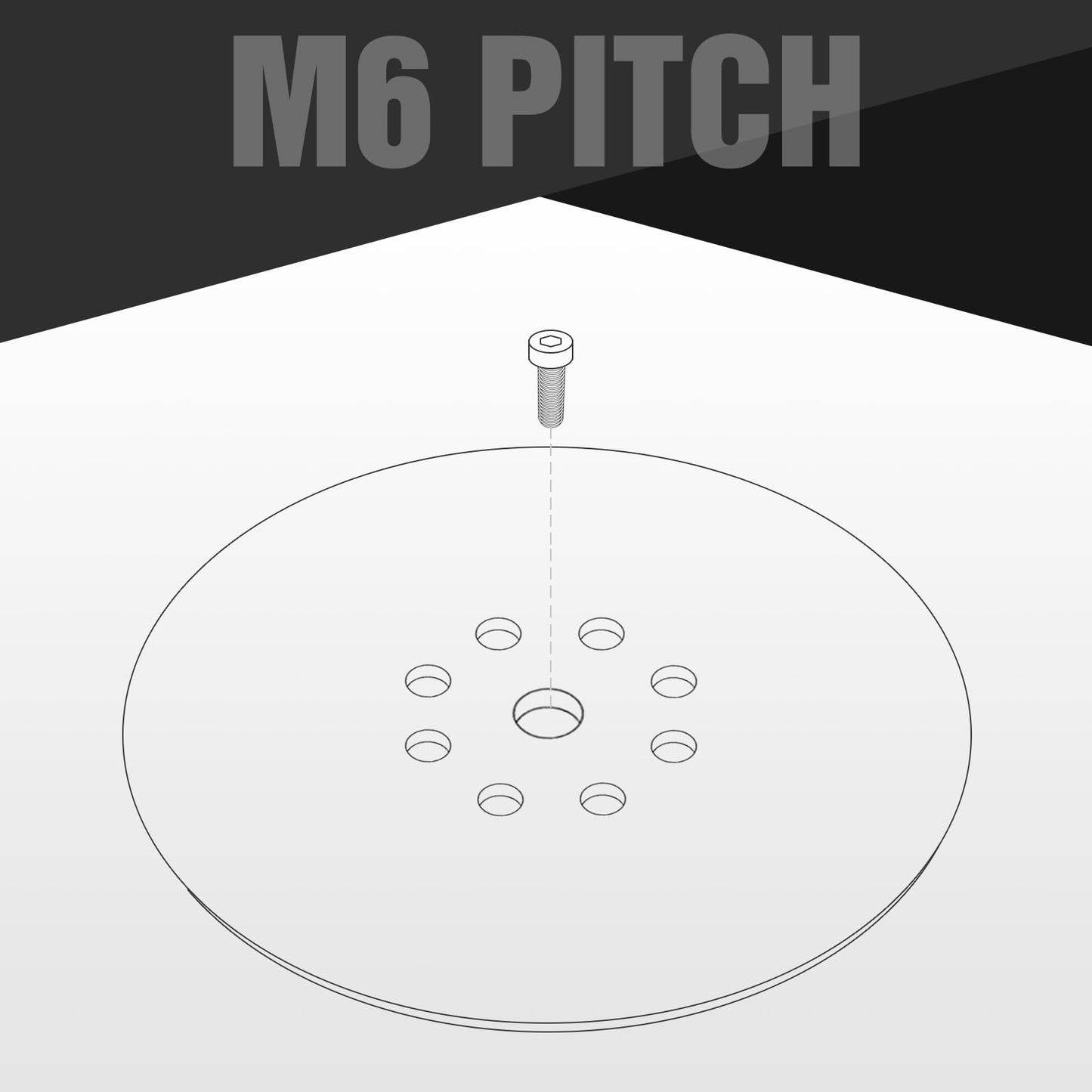 9 Inch 8 Holes Sander Pad Hook and Loop Drywall Backing Pad