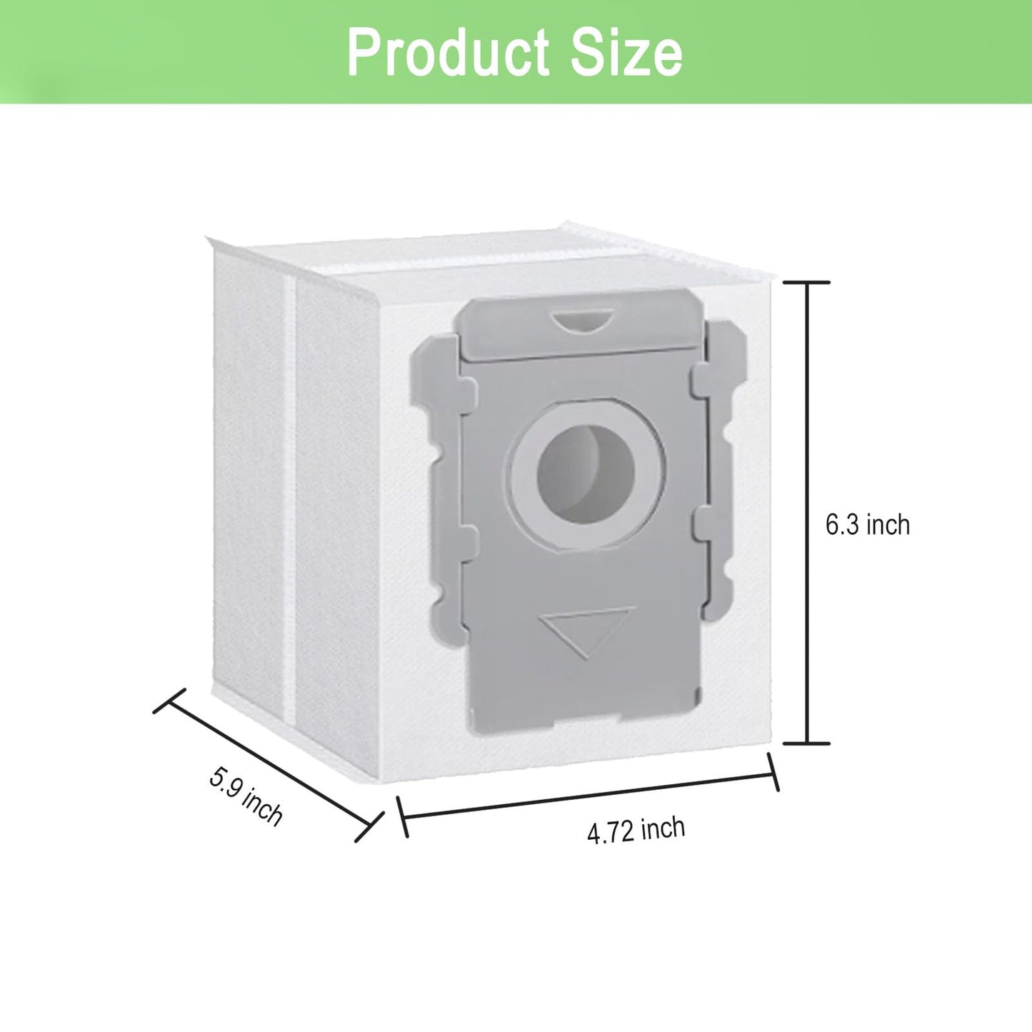 20 Pack Vacuum Bags Compatible with iRobot Roomba i7 i7+ i3 i3+ i8 i8+ j5+ i5+ i4 i4+ i1+ i6 i6+ j5+ j7 j7+ s9 s9 Plus Bags Automatic Dirt Disposal Bags