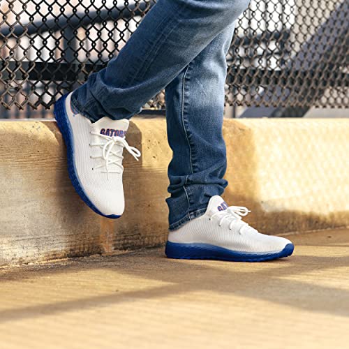 NCAA Team Logo Athletic Sneakers for Men - Casual Sports Shoes