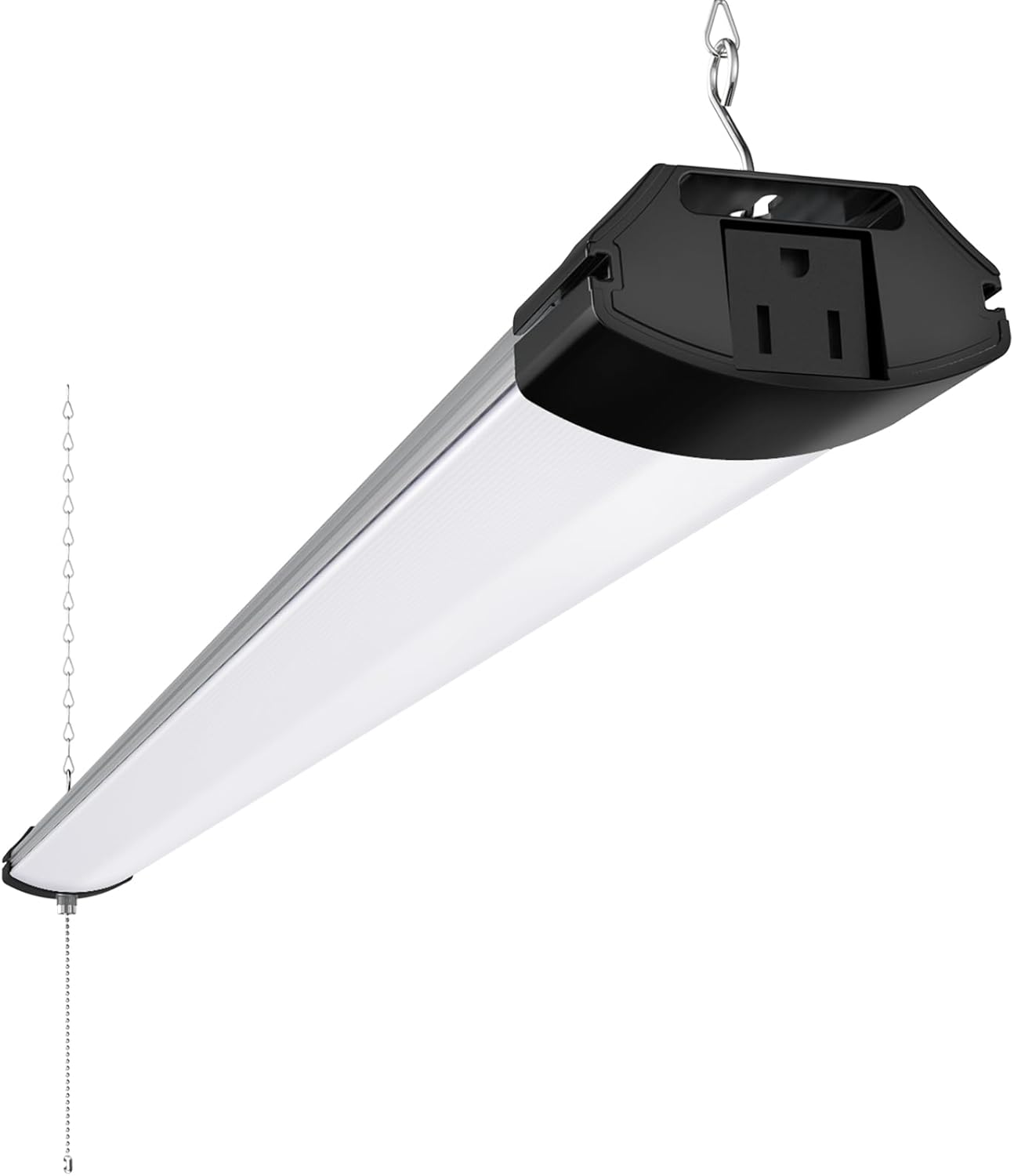 Barrina 10000LM LED Shop Light Fixture - 4FT, 84W, 5000K, Linkable, ETL Approved for Garage & Workshop