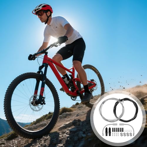 Universal Bicycle Brake Cable Kit - High-Quality Shift Cables