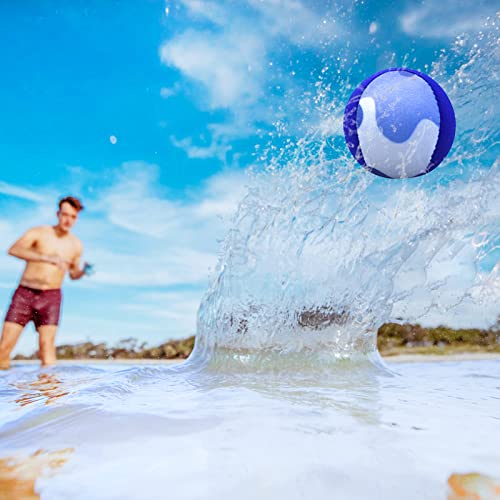 Water Skipping Ball 2-Pack - Blue Water Bouncing Beach Balls
