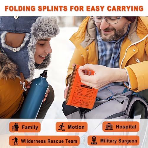 Universal Aluminum First Aid Splint Kit - 36" x 4.3" - 1 Pc