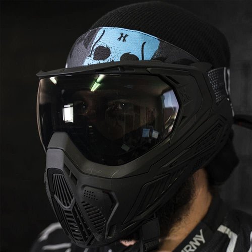 HK Army Paintball Headband - Tagged Black
