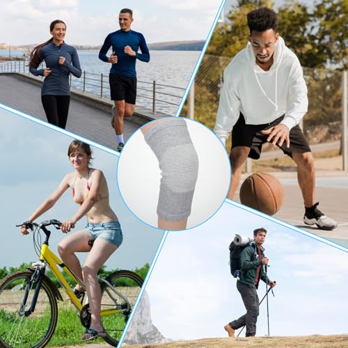 Bamboo Compression Knee Sleeve - Pain Relief & Support