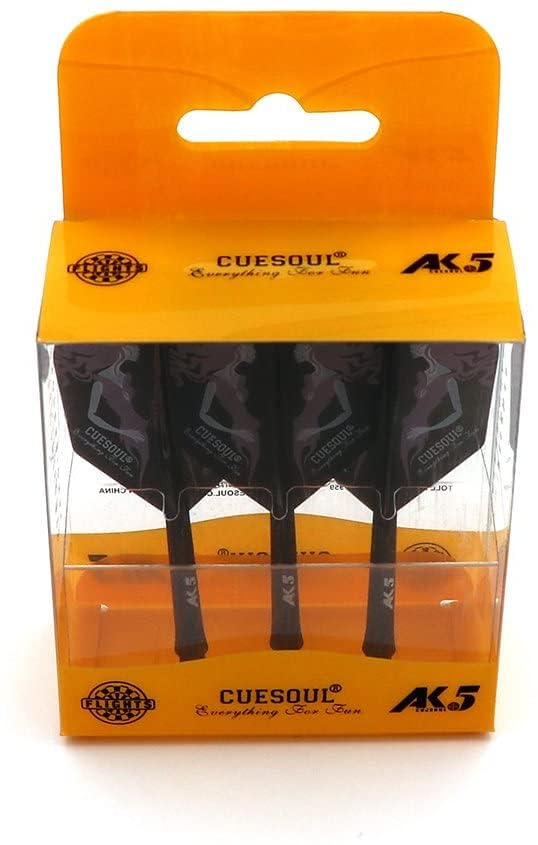 CUESOUL ROST Integrated Dart Flight & Shafts Black Beauty S-21mm