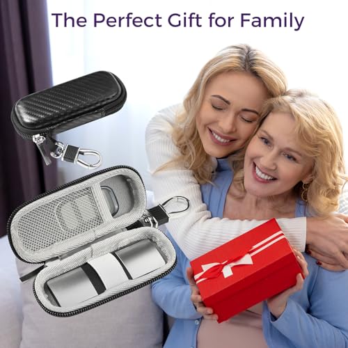 KardiaMobile EKG Monitor Case - Carbon Fiber Black