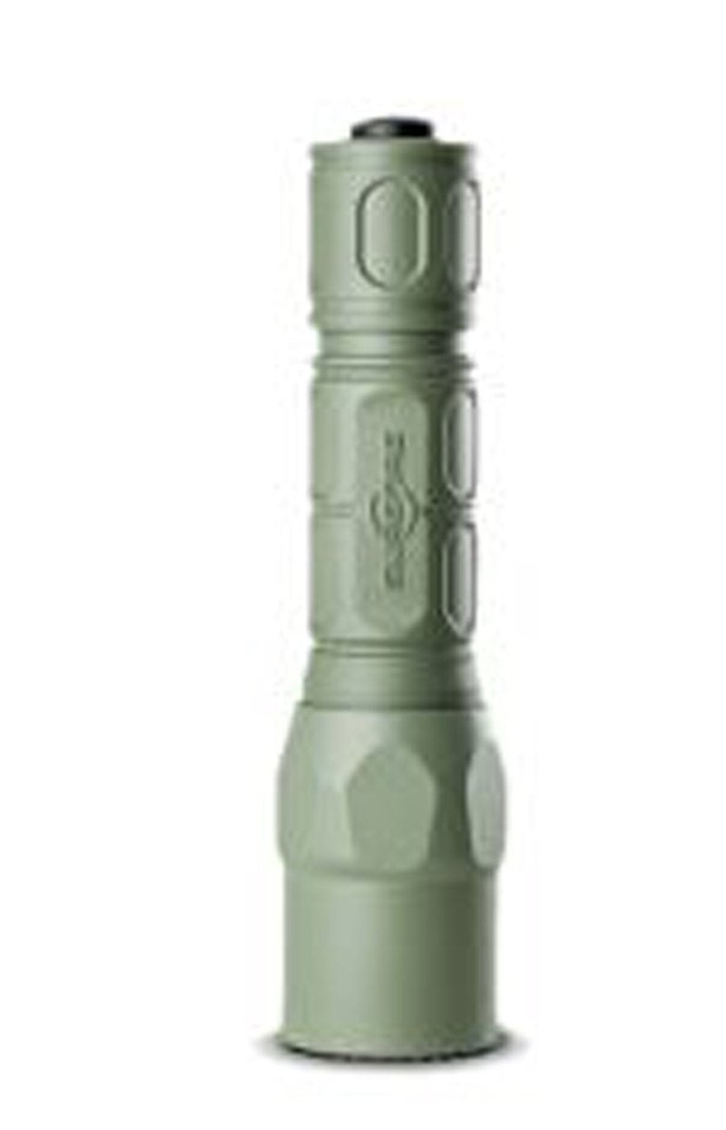 SureFire G2X Pro 600 Lumen Tactical EDC Flashlight Bundle with 2 Extra CR123A Batteries and Lightjunction Battery Case (Green)