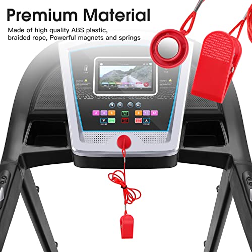 Treadmill Safety Key - Universal Magnetic Key - Red