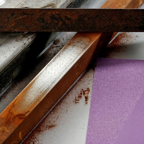 Sandpaper 10Pcs, 120 Grit Sandpaper, Wet Dry Sandpaper Sheets 9 X 11 Inch, White Fused Alumina Abrasive, Fine Sander Paper for Wood Furniture Finishing, Metal Sanding, Automotive Polishing