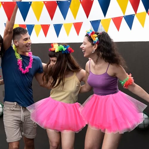 Pink Tutu Skirt for Women - 5 Layer Classic Tulle Tutu - Hot Pink