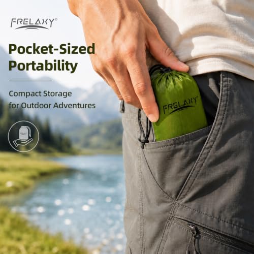 Frelaxy Pocket Picnic Blanket, Waterproof Blanket for Beach Festival