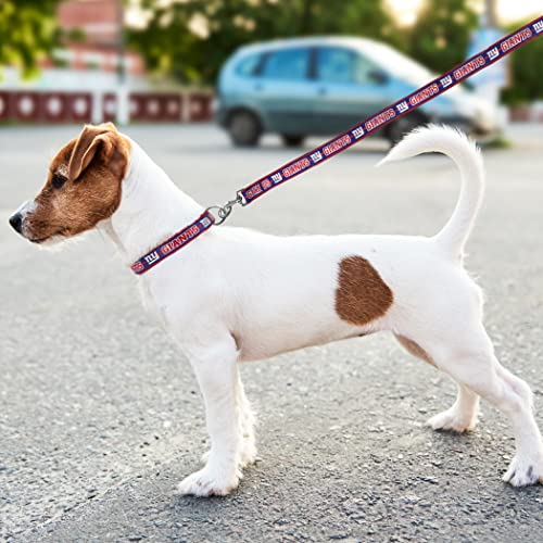 NFL New York Giants Dog Collar - Medium, Durable & Padded