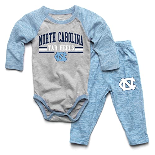 Baby College Sports Fan Long Sleeve One-Piece & Pant Set