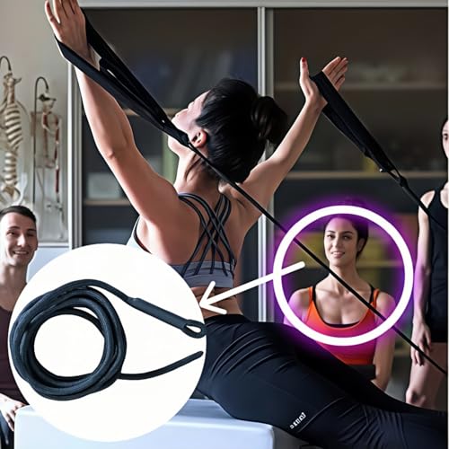 Replacement Pilates Reformer Straps - 2-Pack Durable Ropes