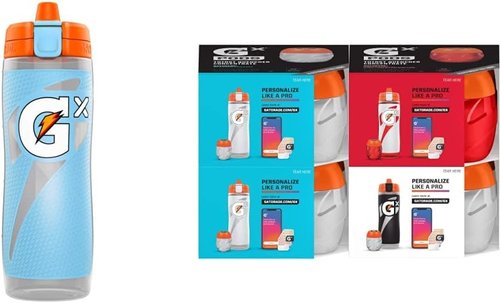 Gatorade Gx Bottle - Light Blue with 16 Gx Pods for Enhanced Hydration and Performance