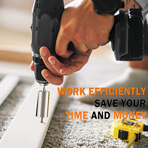 Dusor Gifts for Men Super Universal Socket Tools, Stocking Stuffers for Men, White Elephant Gifts for Adult, Gift for Him Who Have Everything, Gift Under 10 Dollars Socket Set with Power Drill Adapter