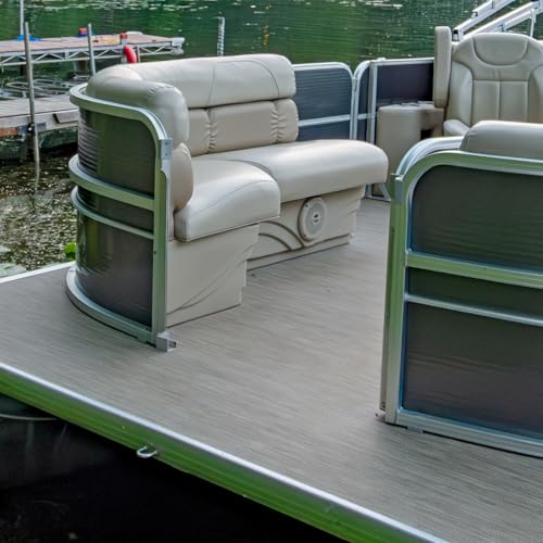 Pontoon Door Stop - Right Hinge, Injection Molded, Gray