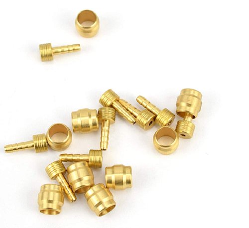 CYCEARTH Bicycle Brake Olive and Brass Connecting Insert Kit for Magura Bike Hydraulic Disc Brake Oil Hose (MAGURA (20pcs))