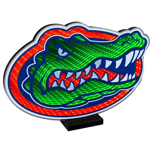 Florida Gators LED Infinity Logo Light - 3D Acrylic Display