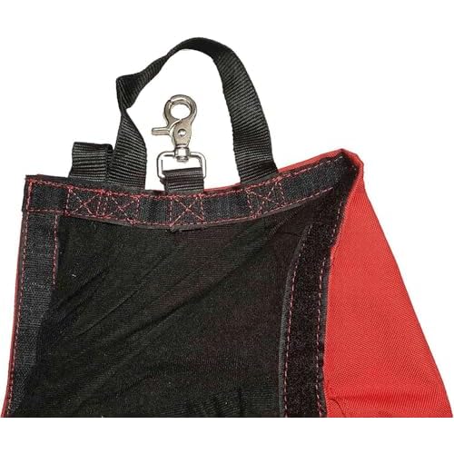 LINE2design Firefighter SCBA Air Pak Respirator Firefighter Mask Face Piece Bag for First Responder - Red