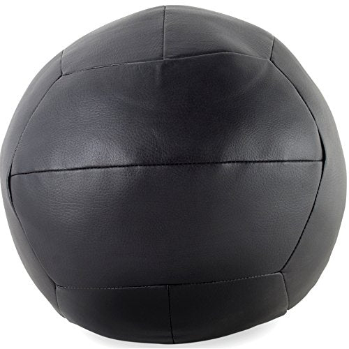25 lb Medicine Ball - Heavy Duty Synthetic Leatherette