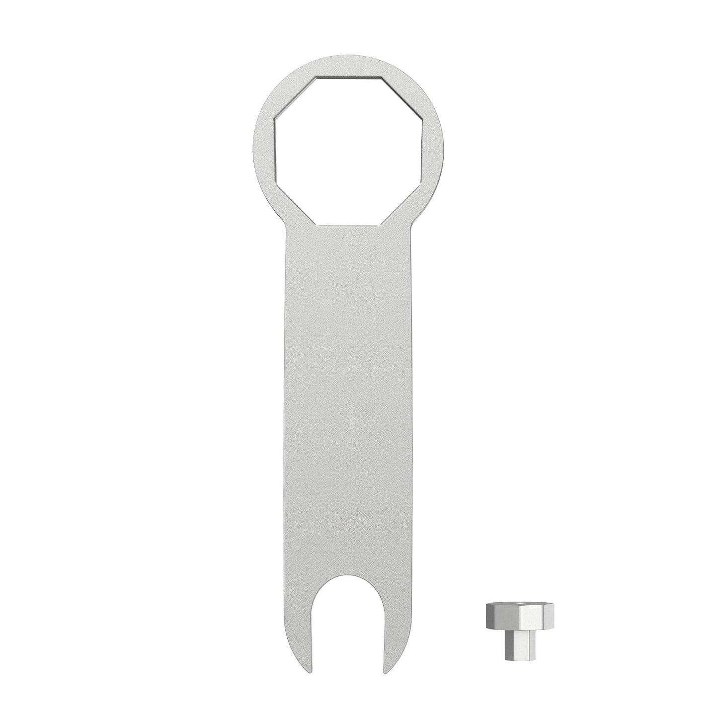 ISDOHS Dual Chamber Fork Cap Wrench Tool, Compatible with 2005-2025 Dirt Bike Front Suspension, Fits YZ250F / YZ450F / YZ250, 49mm Outer Cap & 35mm Inner Cap Removal Tool