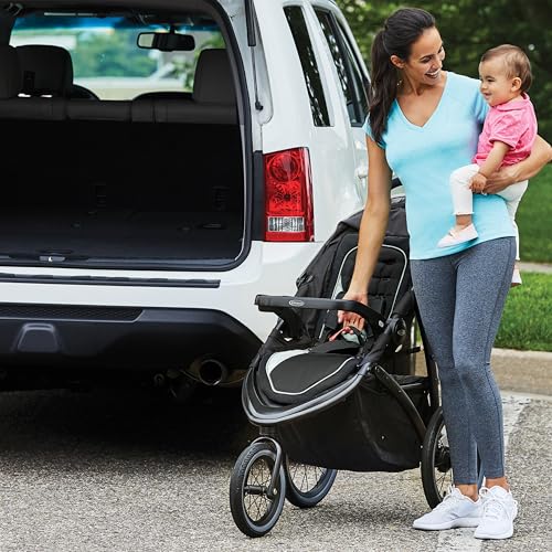 Graco FastAction Jogger LX Stroller - One-Hand Fold, ICS Compatible