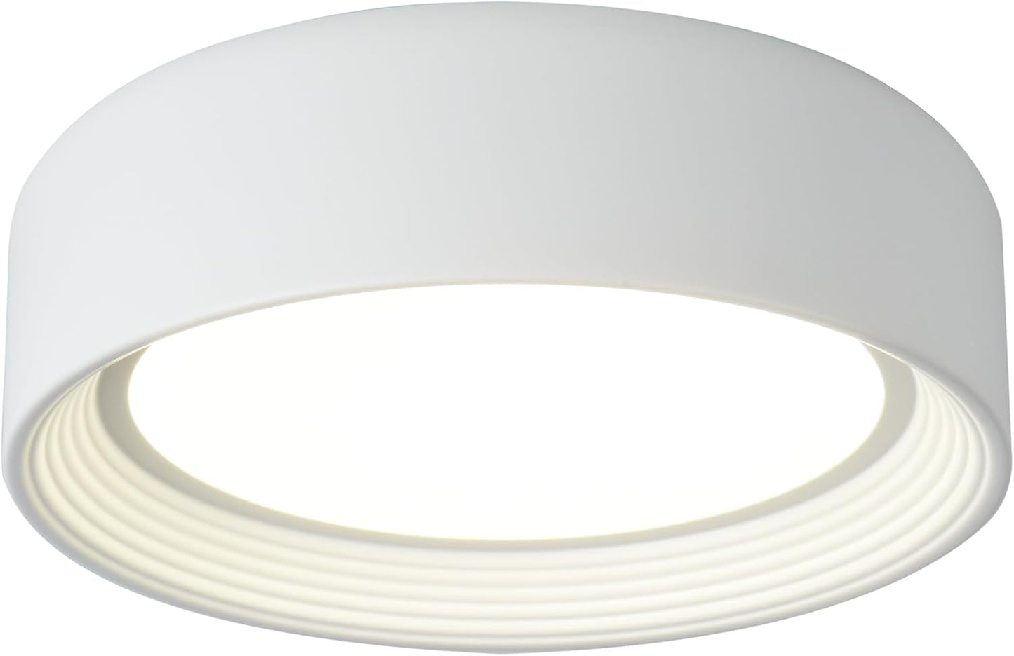 24W Dimmable LED Flush Mount Ceiling Light Fixture - 11.81" Modern 5CCT 3000K-6500K for Kitchen, Hallway & Laundry Room