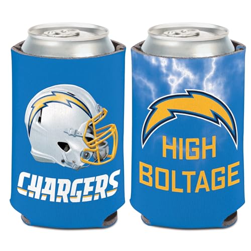 Los Angeles Chargers Can Cooler - Slogan Design, 12 oz. Foam