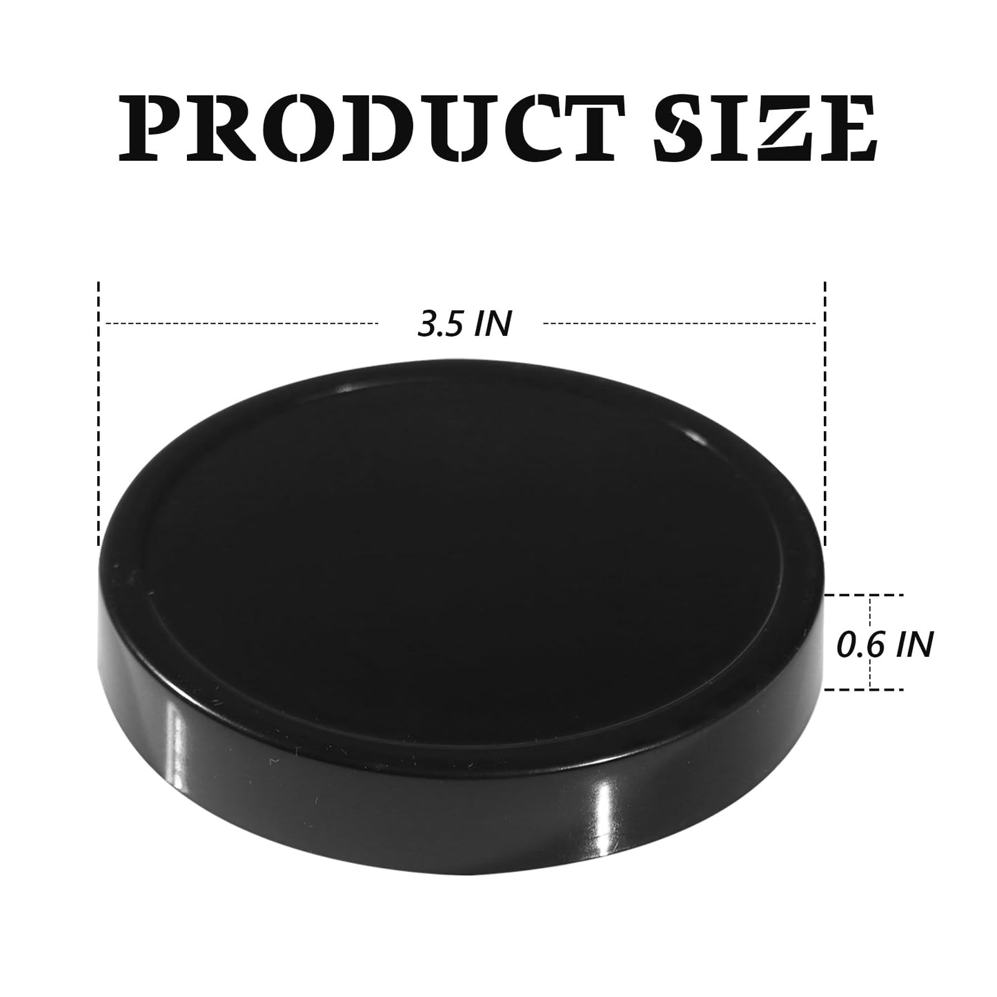 4 Pieces Lids for Magic Bullet Replacement Parts, Ma-gic Bu-lle-t Replacement Parts, Black Plastic Lids Compatible with M-B1001 Cups 250W