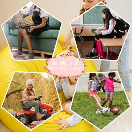 Girls Athletic Ankle Socks 12 Pairs, Black & Grey, 10-14 Years, Low Cut Casual Sportswear