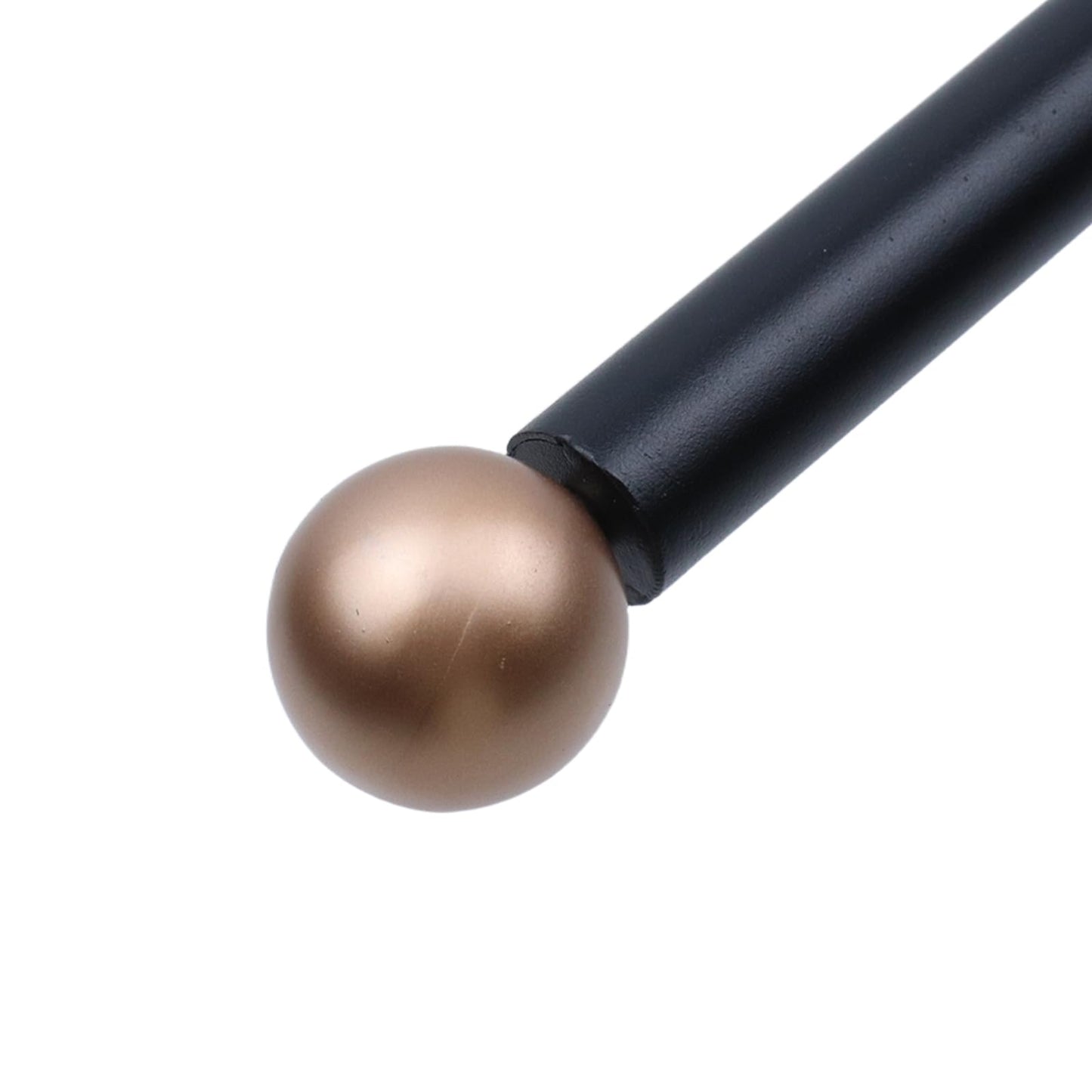 Geesatis 1Pcs Lamp Post Cross Arm Ladder Rest,Cross Arm Replacement for Outdoor Lamp Posts Pole Light,Small Bronze Ball Cross arm Handle Replacement