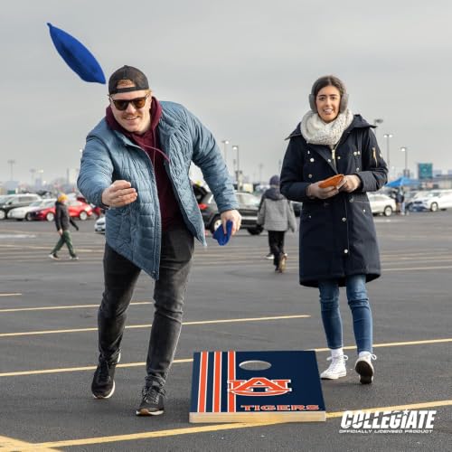 2' x 3' Auburn Tigers Cornhole Set - 2 Boards & 8 Bean Bags