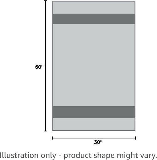 Kaufman Beach Towels - 100% Soft Plush Cotton Velour, Quick-Dry Large 30'' x 60'' | SWM Turtles Design