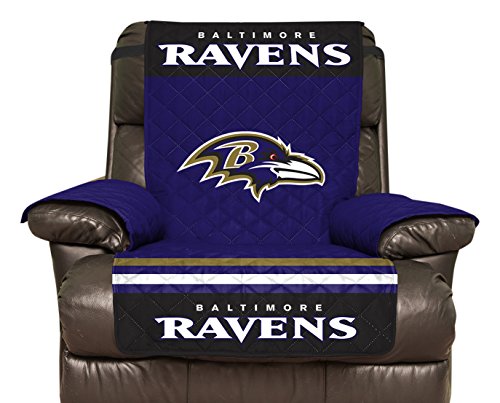 NFL Baltimore Ravens Recliner Furniture Protector - 80" x 65"