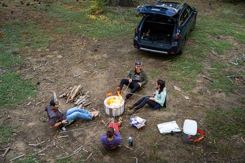 Crazy Creek The Chair Smokey Blue — Lightweight, Water-Resistant Camping & Stadium Seat with Adjustable Straps
