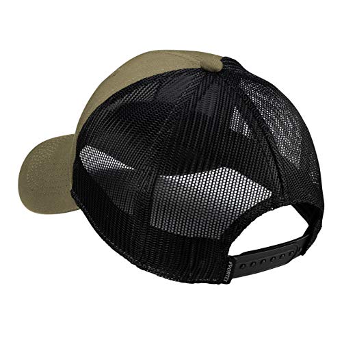 Vortex Patch Logo Snapback Cap - One Size Olive Adjustable Hat