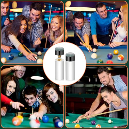 Billiard Cue Tips Replacement Kit - Screw-On Tips, 10 Pieces