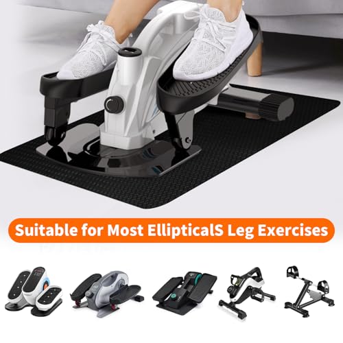 Non-Slip Elliptical & Stepper Mat - 23.6" x 17" - Double-Sided