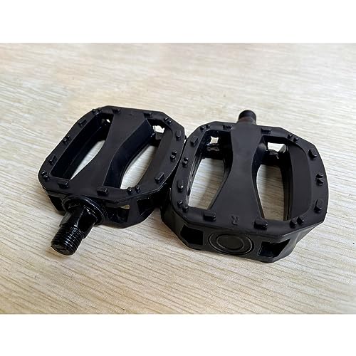 Kids Bike Pedals 1/2 Inch Resin with Reflectors - 12" & 14"