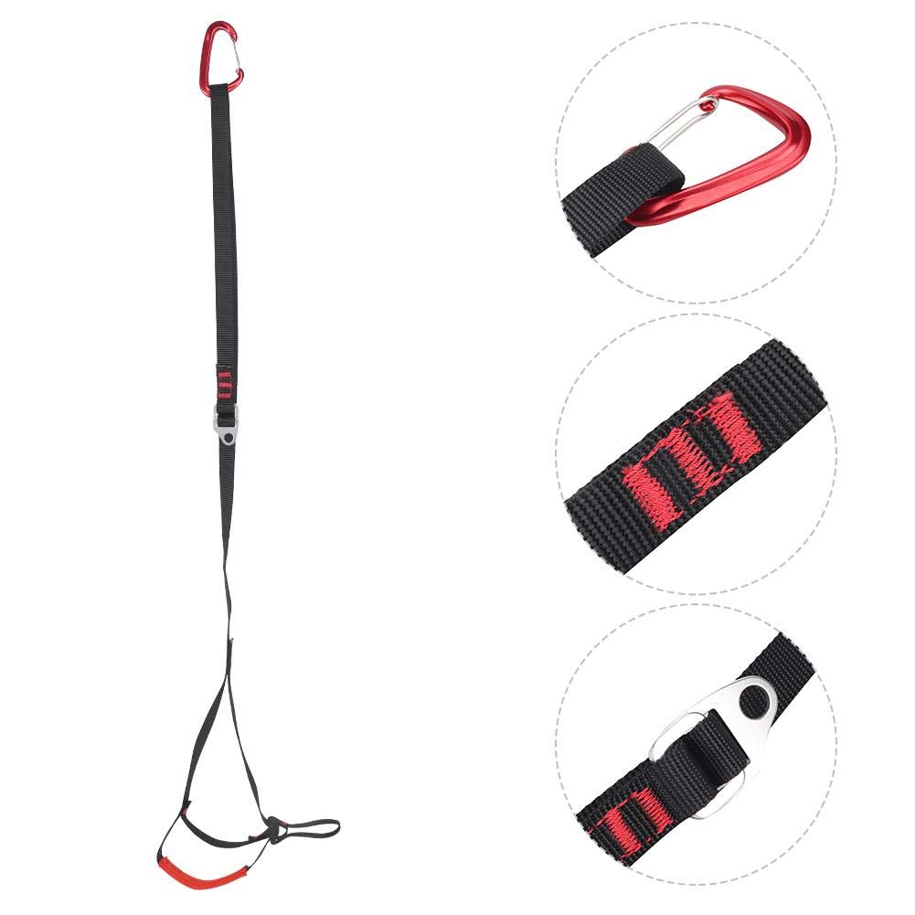 Climbing Ascender Adjustable Sling Foot Loop Ascender Webbing Sling Outdoor Mountaineering Rock Climbing Expedition Caving Aerial Work