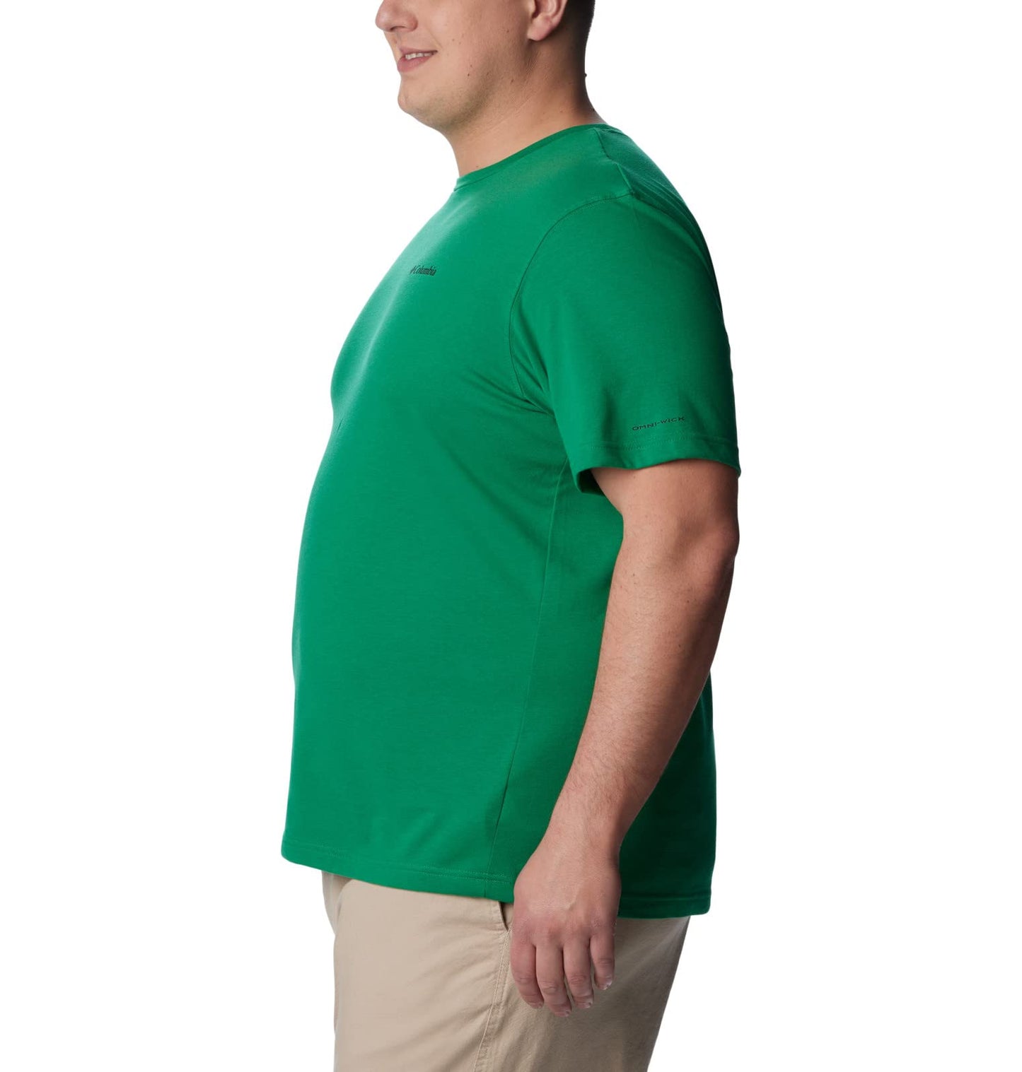 Columbia Men's Thistletown Hills Short Sleeve, Bamboo Forest, 6X Big