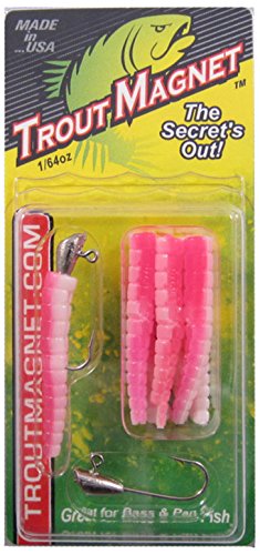 Trout Magnet Pack 9 Piece - Cotton Candy Fishing Lures