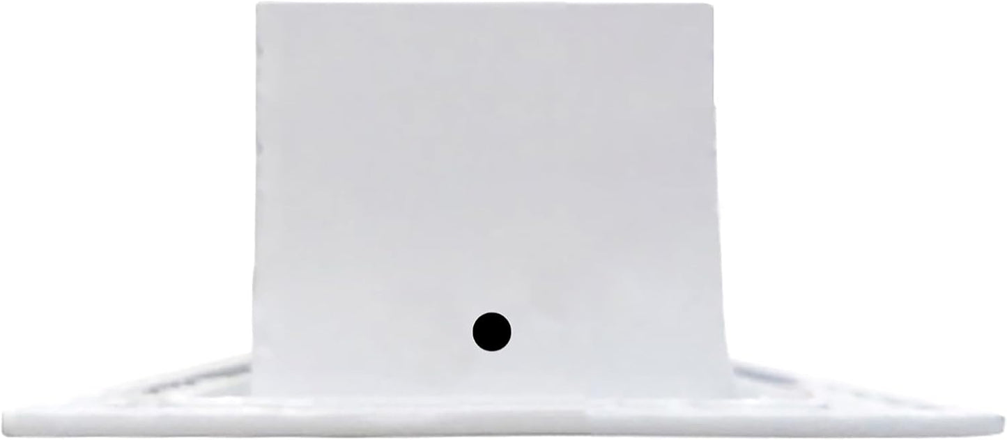 24” White Linear Slot Diffuser - Modern AC Vent Cover for Ceiling, Walls & Floors