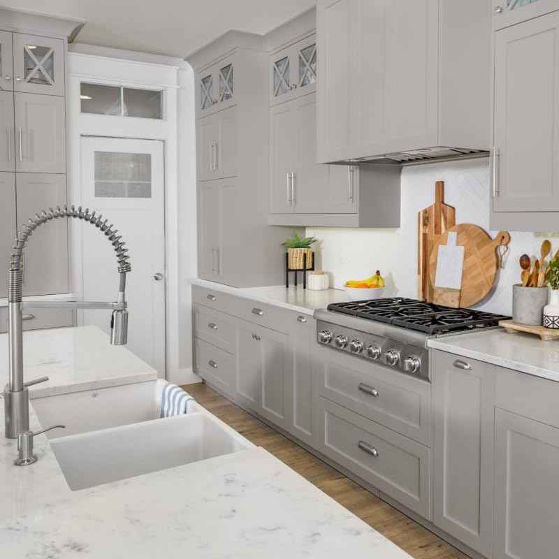 Oxford Blue Cabinet Makeover Kit - 7-Piece DIY Set for Regal Navy Finish